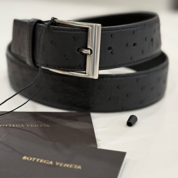 ⭐️⭐️⭐️SOLD⭐️⭐️⭐️Bottega Veneta Textured Dot Leather Belt - Picture 7 of 8